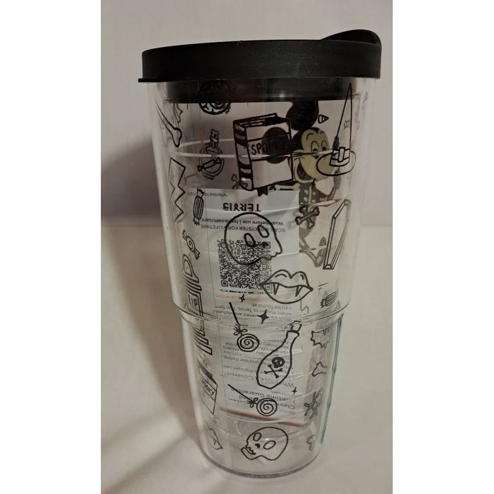 BRAND NEW Disney Mickey Mouse Haunted House 24oz Tervis Tumbler Licensed Nwt